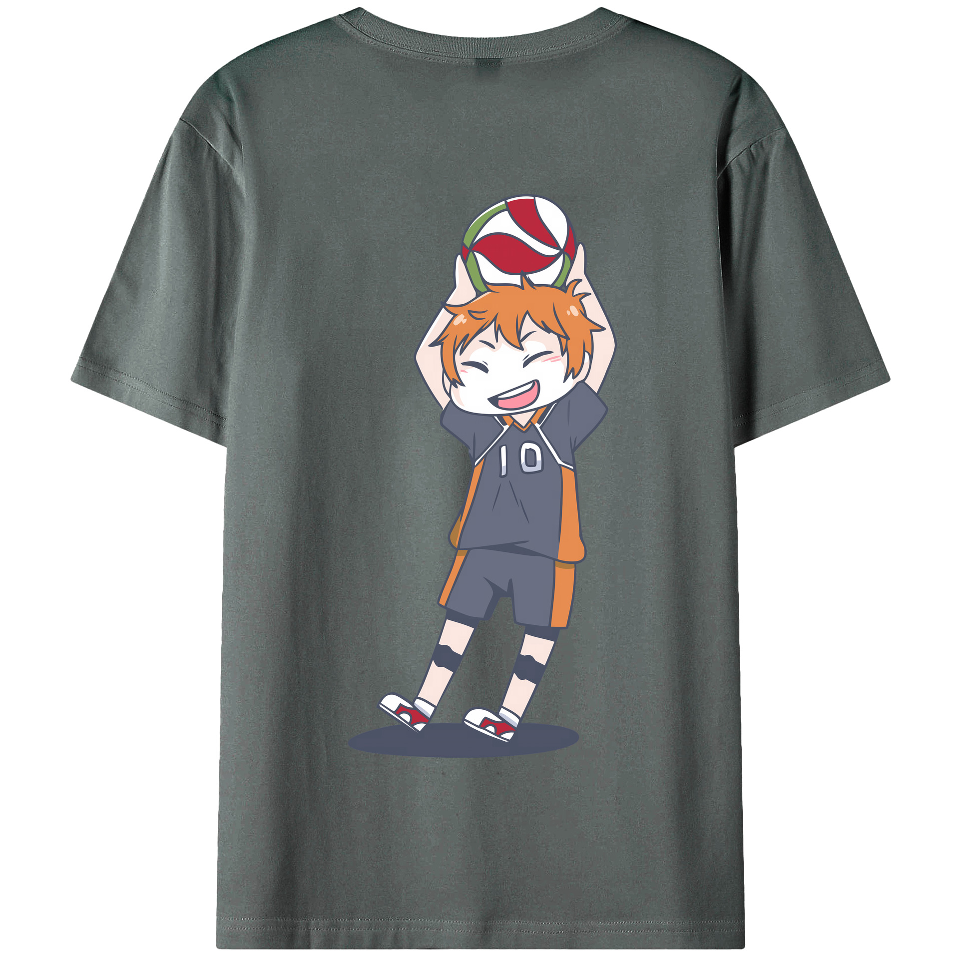 （画像用） ハイキュー!! Haikyu!! 綿100％半袖Tシャツ（背面プリント）